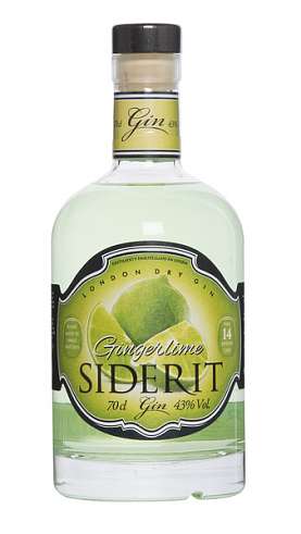 Siderit, Ginger-Lime, gin, 0,7l
