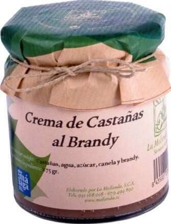 Krém z kaštanů ala Brandy, La Molienda Verde 275g