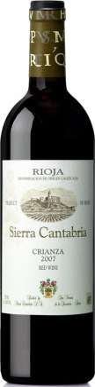 Sierra Cantabria, Crianza, D.O. Rioja, červené víno, 0,75l