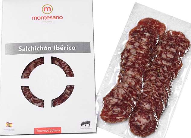 Montesano, Salchichon iberico slices 100g