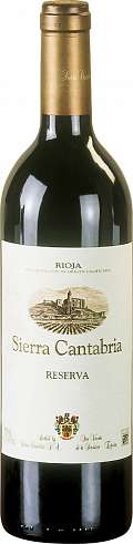 Sierra Cantabria, Reserva, D.O. Rioja, červené víno, 0,75l