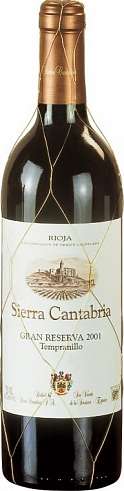 Sierra Cantabria, Gran Reserva, D.O. Rioja, červené víno, 0,75l
