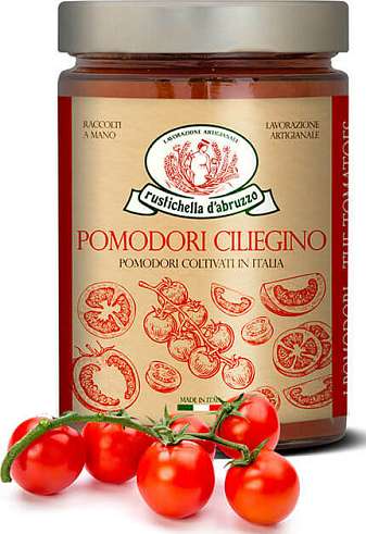 Cherry rajčatká v rajčatovém pyré, Rusticella d'Abruzzo 500g