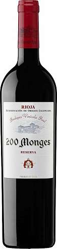 Vinicola Real, 200 Monges Reserva, D.O. Rioja, červené víno, 0,75l
