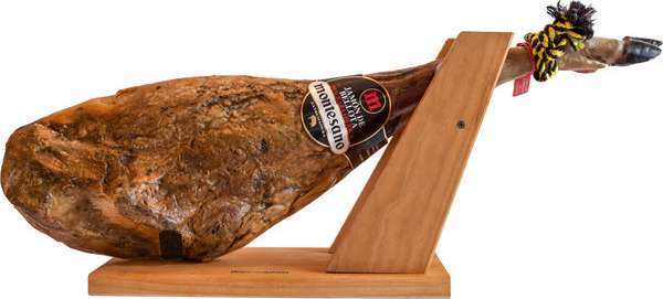 Montellano, Jamon Iberica palette, set including stand and knife, 4.5 kg