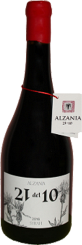 Alzania, 21 Del 10, D.O. Navarra, červené víno, 0,75l