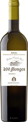 Vinicola Real, 200 Monges Reserva blanco, D.O. Rioja, bílé víno, 0,75l 
