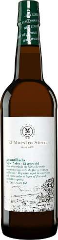 El Maestro Sierra, Amontillado,  D.O. Jerez, sherry, 0.75l