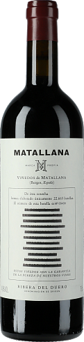 Telmo Rodríguez, Matallana, D.O. Ribera del Duero, červené víno, 0,75l