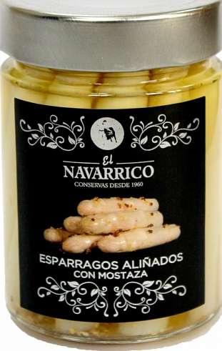 Asparagus with mustard, Navarrico, 310g
