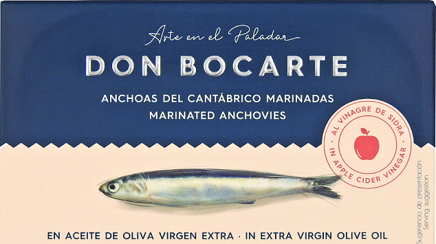 White Anchovies Boquerones, Don Bocarte, 48g