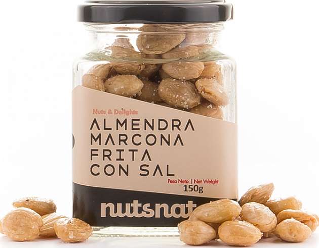 Almonds Marcona with salt, Nutsnat, 150g