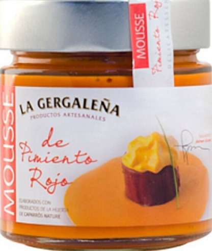 Mousse červená paprika, La Gergaleña, 215g