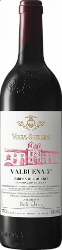 Vega Sicilia, Valbuena 5º 2016, D.O. Ribera del Duero, červené víno, 0,75l
