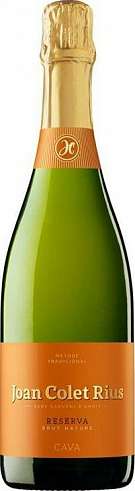 Joan Colet Rius, Reserva Brut Nature, D.O. Cava, white sparkling wine, 0,75l