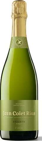 Joan Colet Rius, Brut Reserva, D.O. Cava, bílé šumivé víno, 0,75l