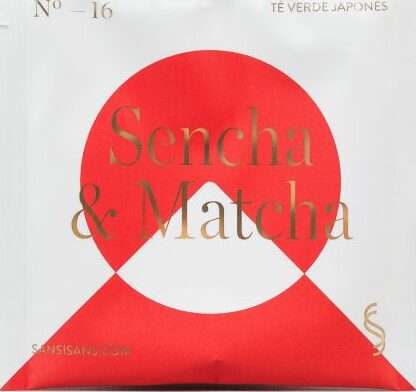 Tea in a silk bag, Sencha & Matcha, Sans & Sans 4g