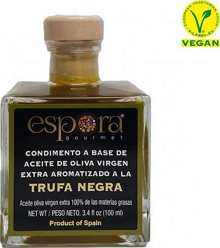 Olive oil with black truffle, Espora Gourmet, 0.1l