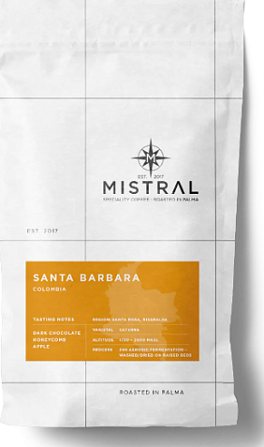 Káva, Santa Barbara - Colombia, Mistral, 250g