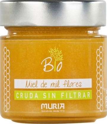 Organic honey of a thousand flowers unfiltered, Muria, 320g